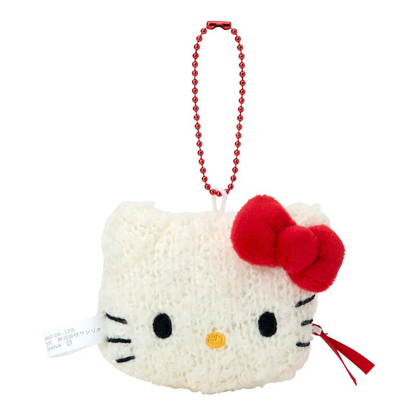 HELLO KITTY大臉玩偶造型捲尺(編織俱樂部)