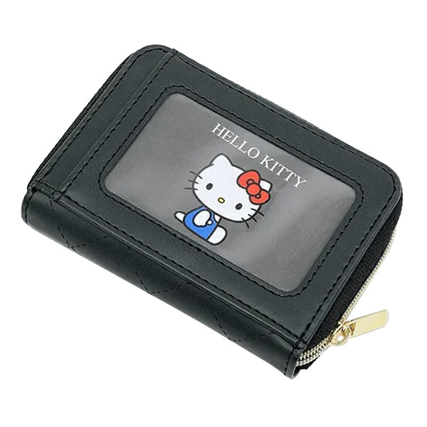 HELLO KITTY迷你皮夾/票卡零錢包(經典壓花)