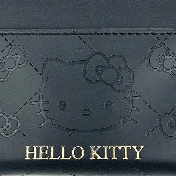HELLO KITTY迷你皮夾/票卡零錢包(經典壓花)
