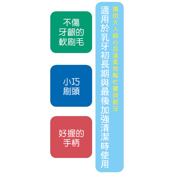 恐龍嬰兒用牙刷