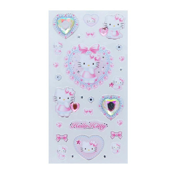 HELLO KITTY閃亮寶石裝飾貼紙(Y2K-芭蕾)