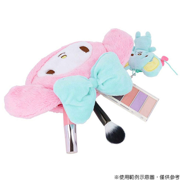 美樂蒂&老鼠弗蘭多造型絨毛收納包組(好朋友)