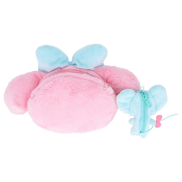 美樂蒂&老鼠弗蘭多造型絨毛收納包組(好朋友)