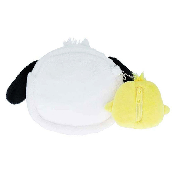 帕恰狗&小雞造型絨毛收納包組(好朋友)