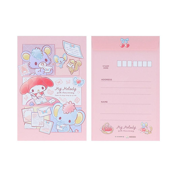 美樂蒂日製信紙組(週年紀念)