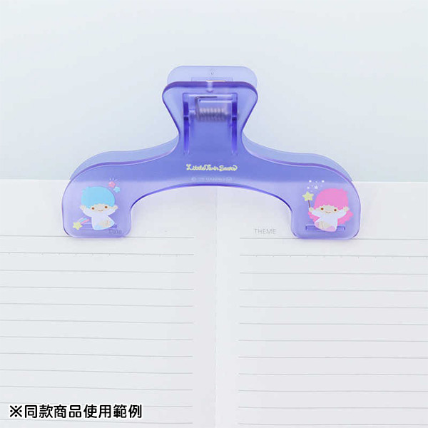 雙星仙子彩色透明文書夾(星夜紫)