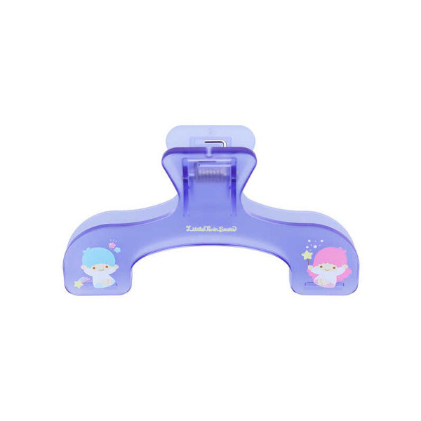 雙星仙子彩色透明文書夾(星夜紫)