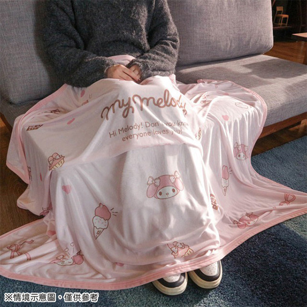 美樂蒂單人用涼感毯M(粉嫩甜點系)