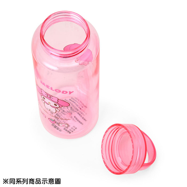 HELLO KITTY透明水壺附提把-450ml(站姿)