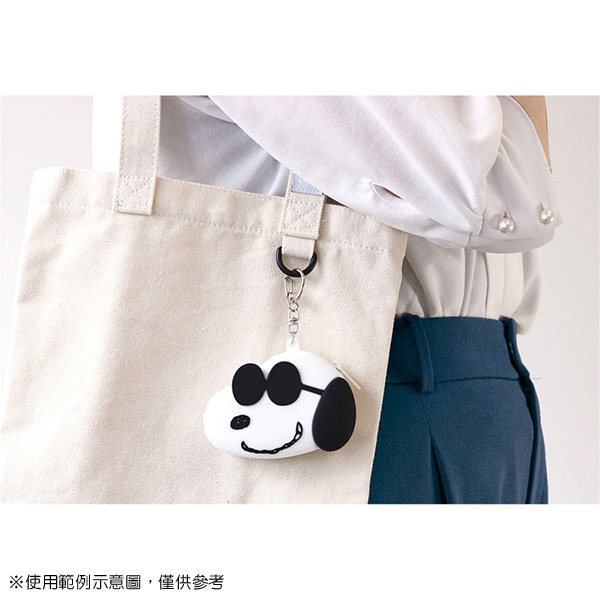 SNOOPY矽膠迷你收納包(Joe Cool)