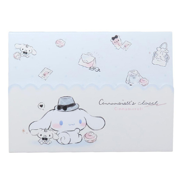 大耳狗日製折疊便條本(衣櫃)