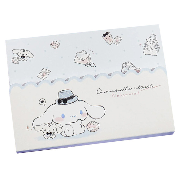 大耳狗日製折疊便條本(衣櫃)