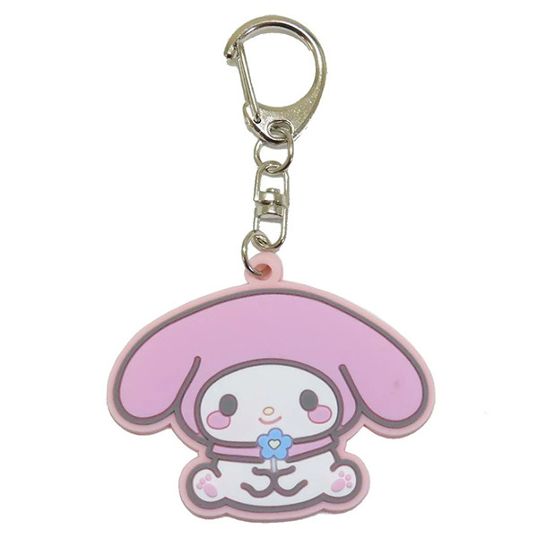 美樂蒂造型鑰匙圈(愛心小花)