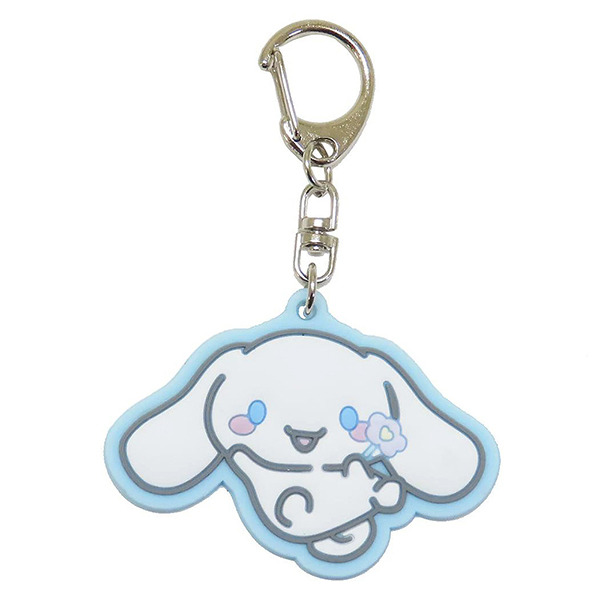 大耳狗造型鑰匙圈(愛心小花)