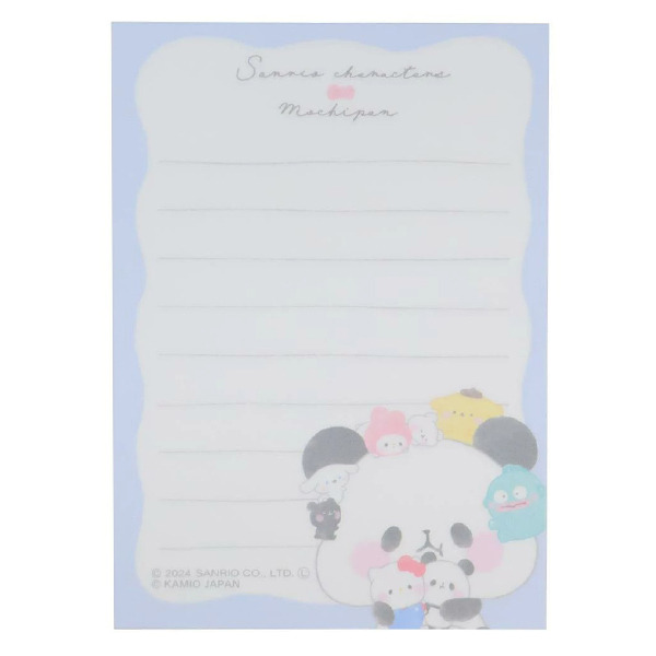 三麗鷗明星*麻糬貓熊日製迷你便條本(BIG HUG)