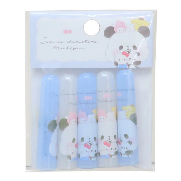 三麗鷗明星*麻糬貓熊日製鉛筆帽組-一組5個入(BIG HUG)