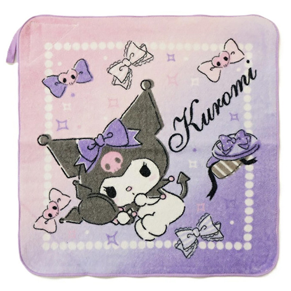 酷洛米可掛式方巾(粉紫漸層)