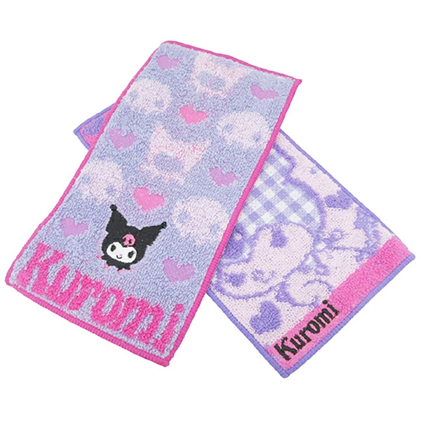 酷洛米長形方巾2入組(格紋甜心)