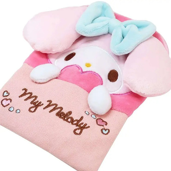 美樂蒂造型迷你斜背包/口袋夾包(小手抱抱)