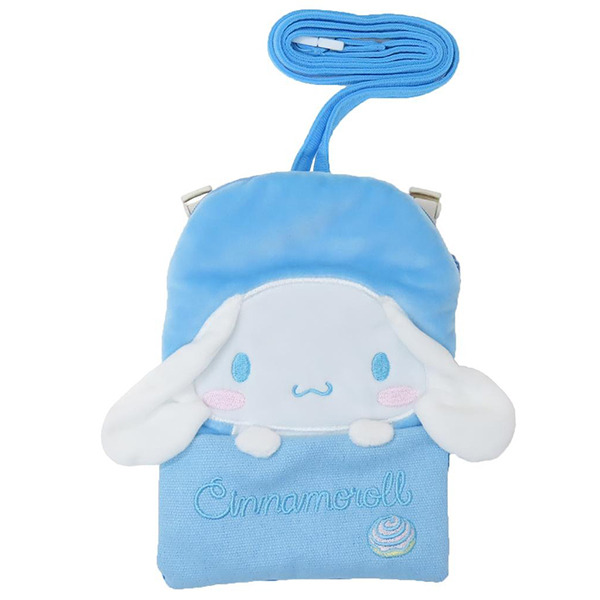 大耳狗造型迷你斜背包/口袋夾包(小手抱抱)