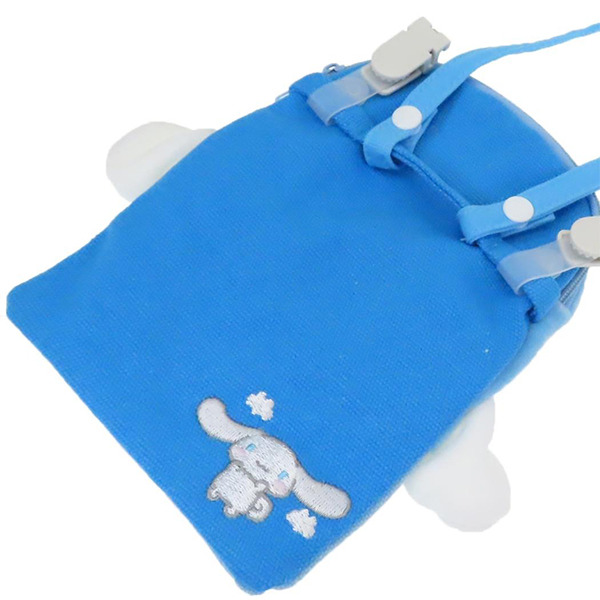 大耳狗造型迷你斜背包/口袋夾包(小手抱抱)