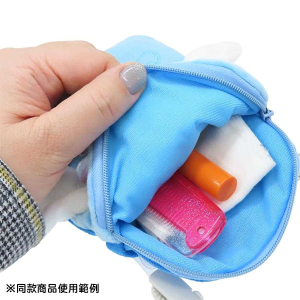 大耳狗造型迷你斜背包/口袋夾包(小手抱抱)