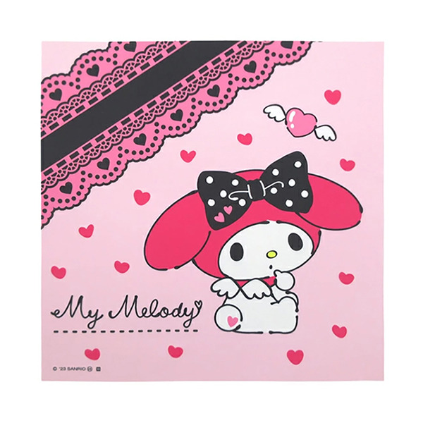 美樂蒂&酷洛米大手帕3入組(點點蝴蝶結)