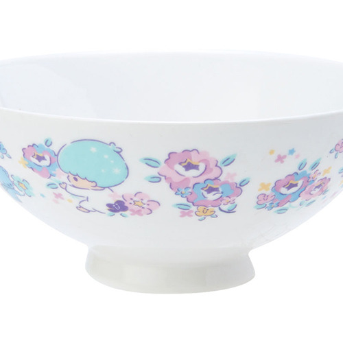 雙星仙子陶瓷飯碗(快樂用餐-花朵)