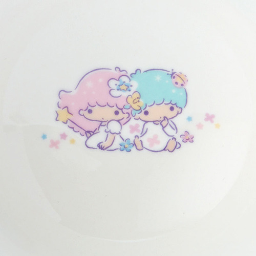 雙星仙子陶瓷飯碗(快樂用餐-花朵)