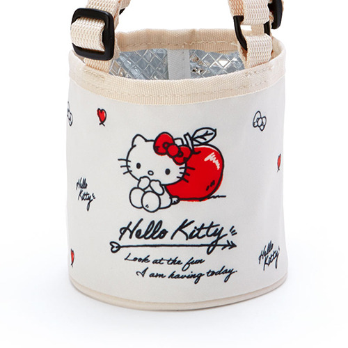 HELLO KITTY環保飲料杯袋/提袋(蘋果)
