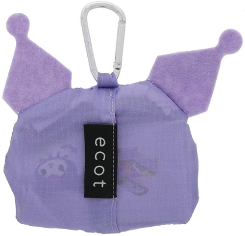 酷洛米 ecot 環保購物袋附大臉收納包(魔幻紫)