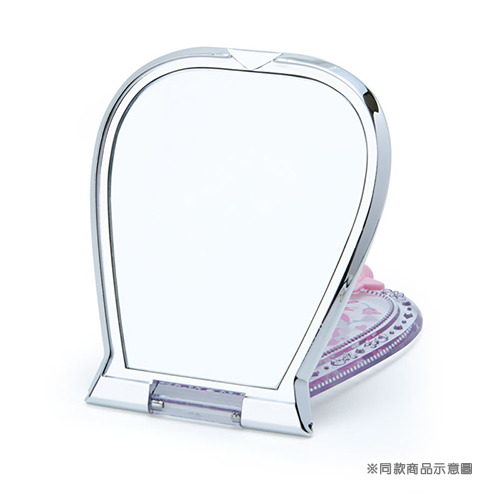 大耳狗香水瓶造型折疊鏡(美麗花漾)