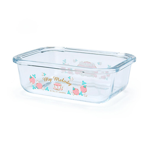 美樂蒂耐熱玻璃保鮮盒(早午餐時光)