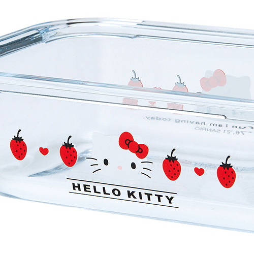 HELLO KITTY耐熱玻璃保鮮盒(早午餐時光)