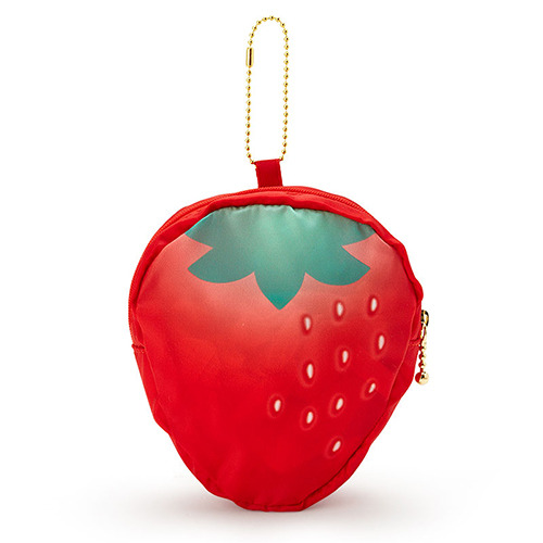三麗鷗明星環保購物袋附收納包(春季草莓)