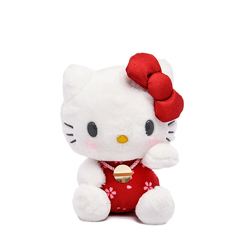HELLO KITTY絨毛娃娃S(招財貓-Hello Kitty Japan店鋪限定款)