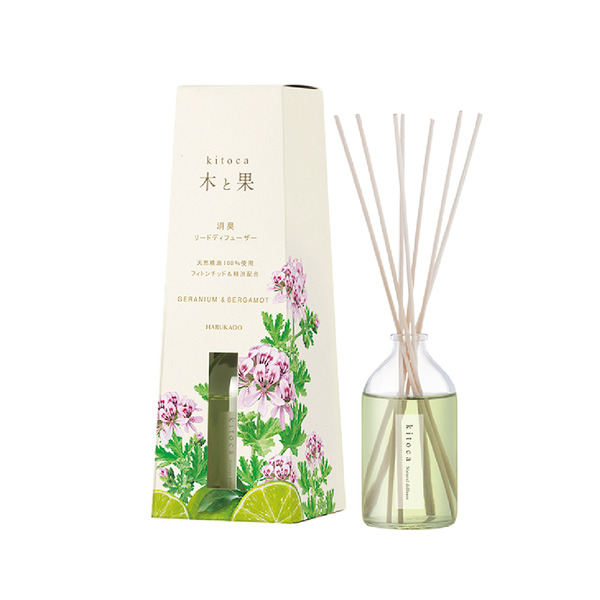 木&果 精油擴香90ML/天竺葵&佛手柑 4976363126618