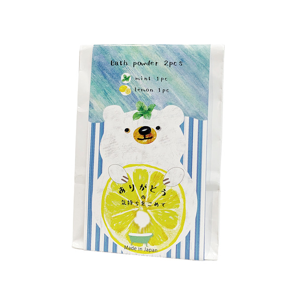 Cool 感謝沁涼入浴劑2入/白熊(薄荷20g.檸檬20g各1)
