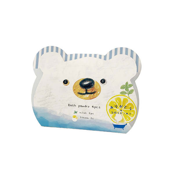 Cool 感謝沁涼入浴劑4入/白熊(薄荷20g.檸檬20g各2)