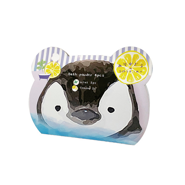Cool 感謝沁涼入浴劑4入/企鵝(薄荷20g.檸檬20g各2)