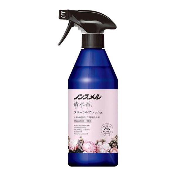 清水香 室內/衣物消臭噴霧400ML/花香 4902407013965