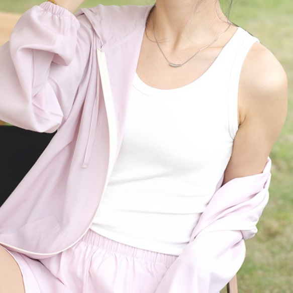 香氛衣架＋馬卡龍空調防曬連帽外套(4色)