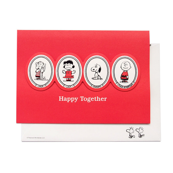 Snoopy日本卡片 快樂在一起【Hallmark-Peanuts多用途】