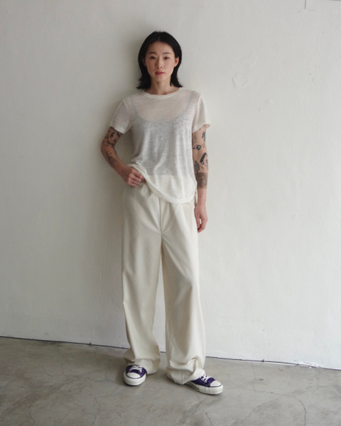 sevinc tee shirt in ecru