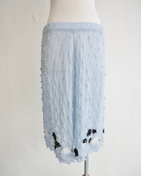 borlor floral culotte in sky