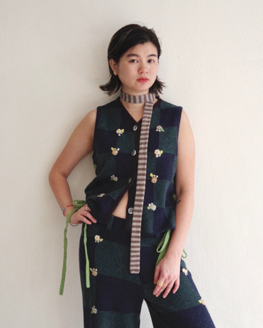 YanYan knits ブラトップ SPURSHOP別注】これからの季節、オールマイティに使える！「YANYAN