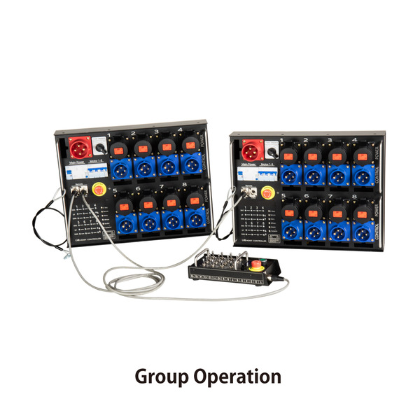 CHC-18RLVC / 8 Channel DIGITAL Low Voltage Chain Hoist Controller