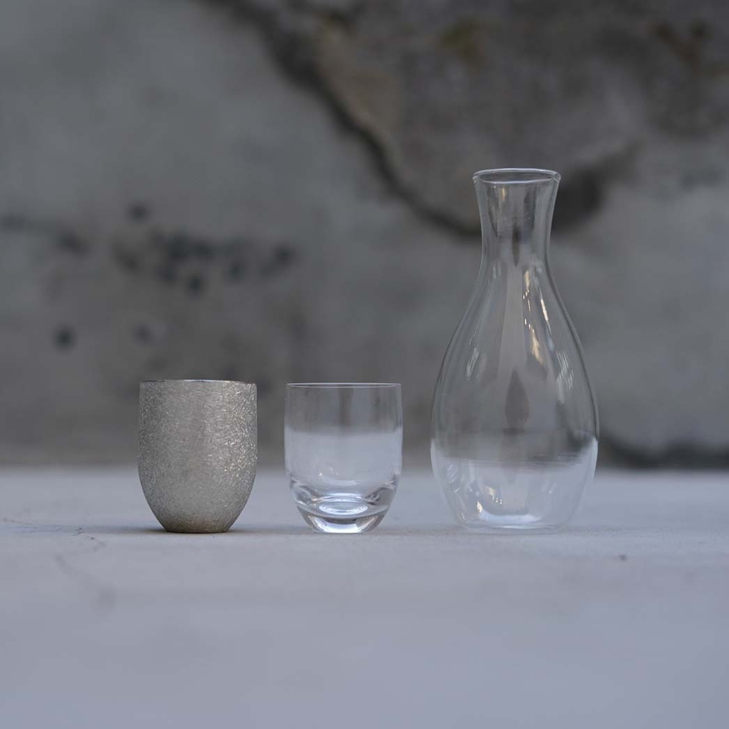 NAKAGO｜日日是好日- 錫& 玻璃杯組- openjoynt拓幸良品