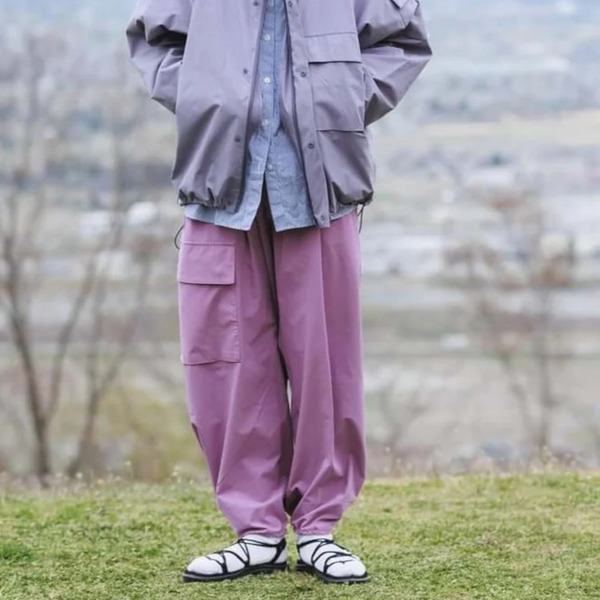 【NEW COLOR】TIL DSN ｜LOG×TIL DSN  MIL TRAIL PANTS