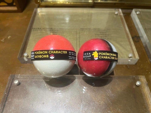 【現貨】泰國限定！寶可夢沐浴球球香皂 225g